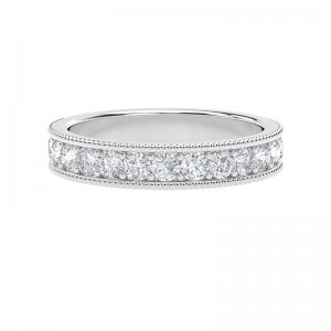 De Beers Forevermark Diamond Beaded Band