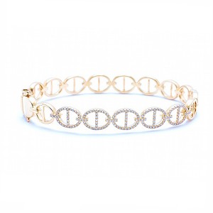 Gucci Link Style Bangle Bracelet