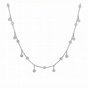 Diamond Drop Necklace