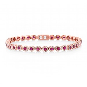 Ruby & Diamond Bracelet
