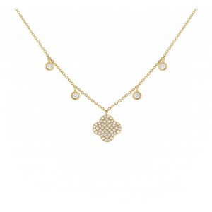 Diamond Clover Necklace