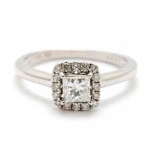 Princess Cut Diamond Engagement Ring