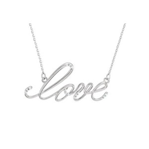 Love S.S. Diamond Pendant