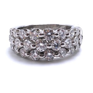 Diamond Wedding Band 2.06ct