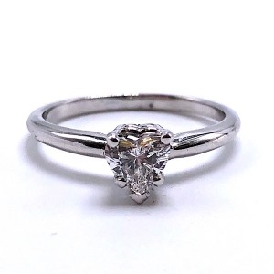 Heart Diamond Engagement Ring