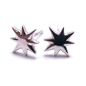 Sterling Silver Star Earrings