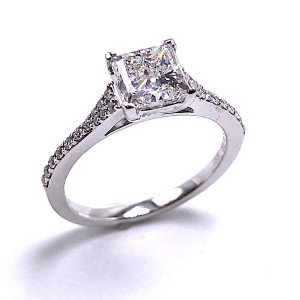 Simon G. Diamond Engagement Ring