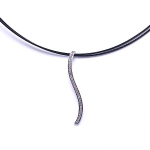Alor Diamond Bar Pendant