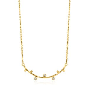 Ania Haie Shimmer Solid Bar Stud Necklace