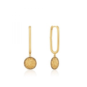 Ania Haie Winged Goddess Hoop Earrings