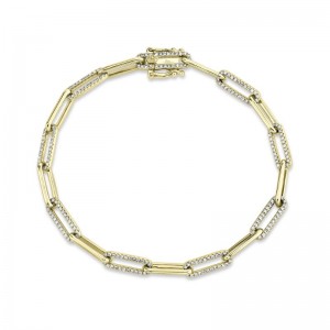 SHY Creation Diamond Link Bracelet