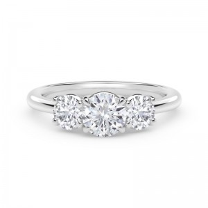 De Beers Forevermark JourneyÂ© Three Stone Ring