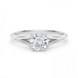 De Beers Forevermark Unity© Round Engagement Ring