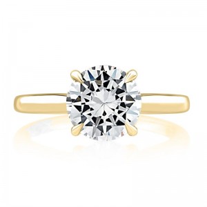 De Beers Forevermark Round Diamond Engagement Ring - 100-01857