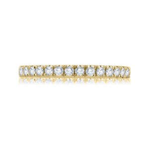 A.JAFFE Empire Legacy Diamond Halfway Wedding Band