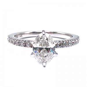 Oval Diamond Engagement Ring