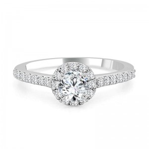 Round Diamond Engagement Ring