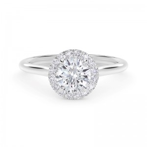 De Beers Forevermark Center of My Universe® Round Halo Engagement Ring
