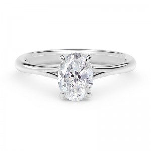 De Beers Forevermark Iconâ„¢ Setting Oval Diamond Engagement Ring