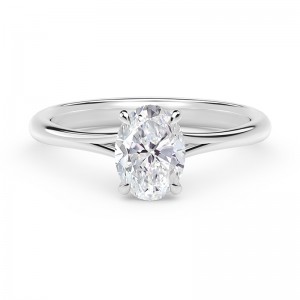 Oval Diamond Engagement Ring