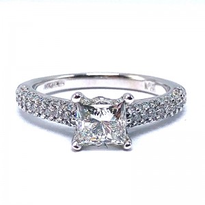 Princess Diamond Engagement Ring