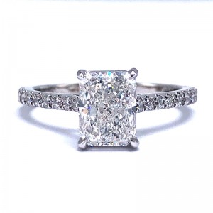Radiant Diamond Engagement Ring