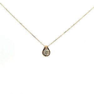 Solitaire Diamond Necklace
