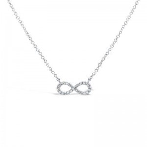 SHY Creation Diamond Infinity Necklace