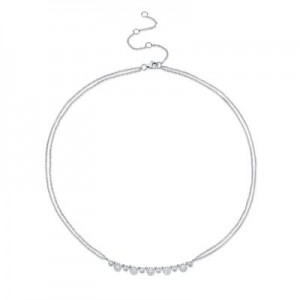 SHY Creation Multi Diamond Necklace
