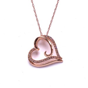 Diamond Heart Pendant