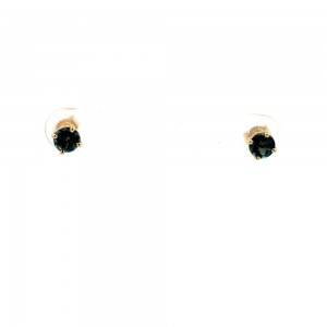 London Blue Topaz Solitaire Earrings