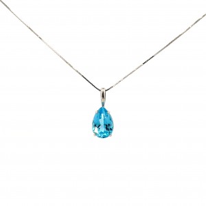 Blue Topaz Pendant
