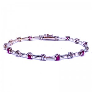 Ruby & Diamond Bracelet