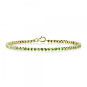 Emerald Tennis Bracelet