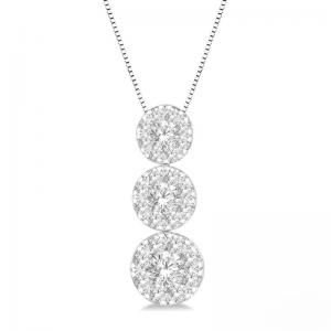 Lovebright 3 Diamond Pendant