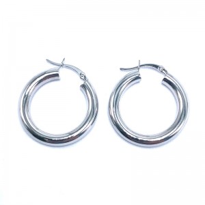 Gold Hollow Hoop Earrings
