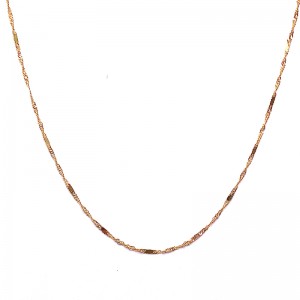 Singapore Gold Necklace