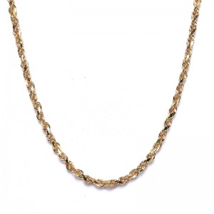 Diamond Cut Rope Chain