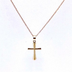Polished Gold Cross