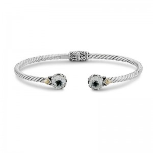 Samuel B.  Twisted Cable Bangle Bracelet