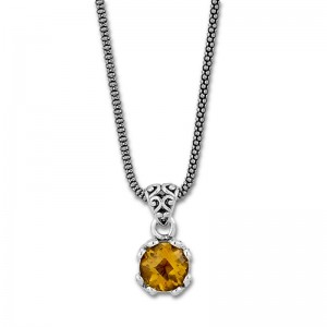 Samuel B. Citrine Pendant