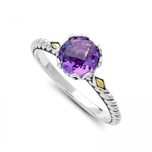Samuel B. Amethyst Birthstone Ring