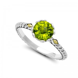 Samuel B. Peridot Birthstone Ring