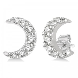 Crescent Moon  Fashion Stud Earrings