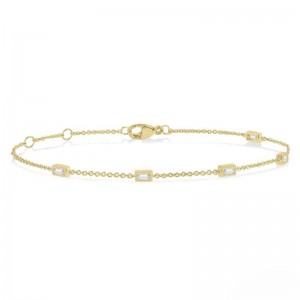 Diamond Baguette Bracelet
