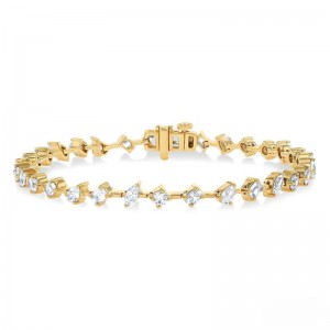 Diamond Mixed Shaped Bracelet
