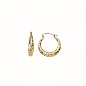 Gold Hoop Earrings