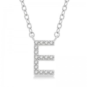 Diamond Initial Pendant