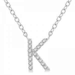 Diamond Initial Pendant