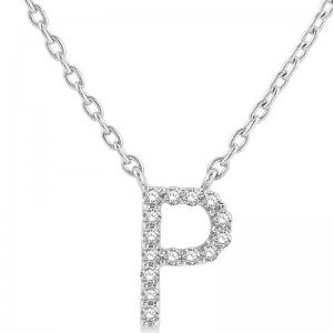 Diamond Initial Pendant